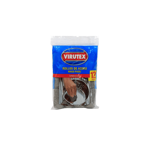 Rollos de acero Mago Pads (12 un.) VIRUTEX