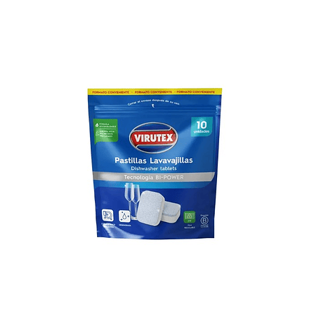 Lavavajilla Tabletas  10 un - VIRUTEX