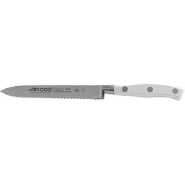 CUCHILLO TOMATERO 13 CMS ESTUCHE RIVIERA BLANCO ARCOS