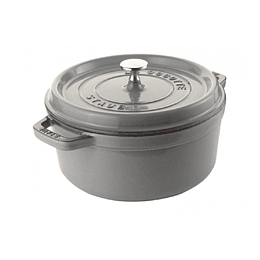 CACEROLA FIERRO REDONDA 24 CM STAUB