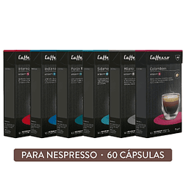 Pack 60 Cápsulas Cafesso Intensidad Fuerte