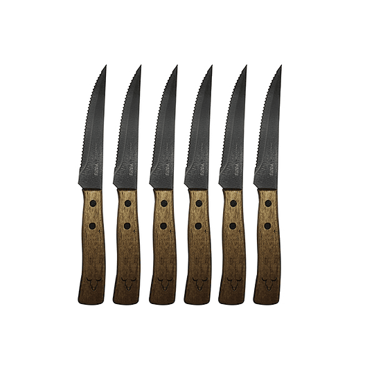 Set Cuchillos 6 Piezas  Marca Wayu