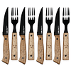 Set Cuchillos y Tenedores 8 Piezas  Marca Wayu
