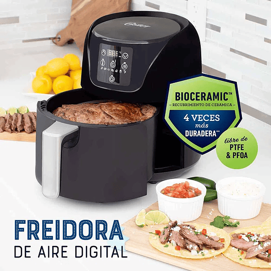 Freidora De Aire Digital Oster De 4 Litros Ckstaf40d