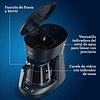 Cafetera programable Oster® de 12 tazas negra con auto apagado BVSTDCP12B