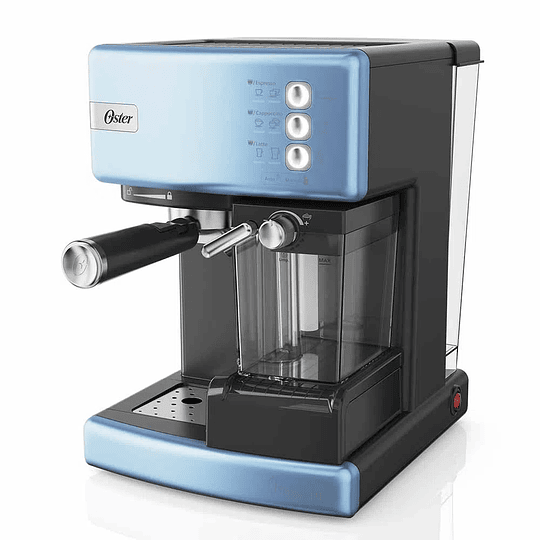  Cafetera De Espresso Oster Primalatte BVSTEM6603CC Azul