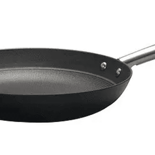 Wok 28 Cm Iron Cast Honeycomb Hierro Marca Wayu