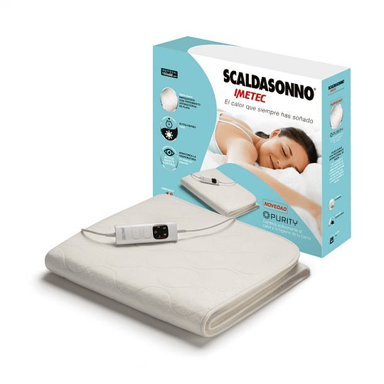 Calientacama Individual Scaldasonno Purity 16854 Imetec