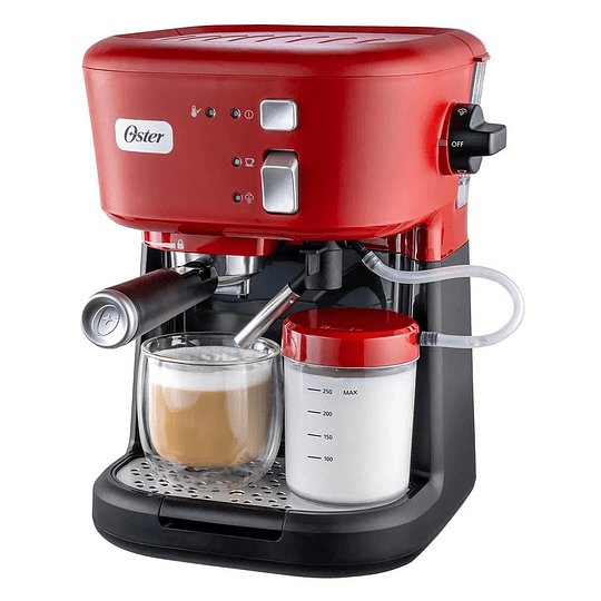 Cafetera para espresso Oster BVSTEM5501R ROJO