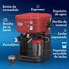 Cafetera para espresso Oster BVSTEM5501R ROJO