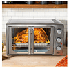 Horno Oster® 42l Con Puertas Francés Y Con Freidora De Aire