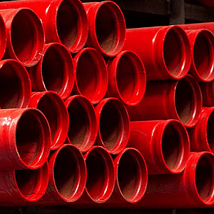 Cañerías ASTM A53 Roja - Red de Incendios - 6M