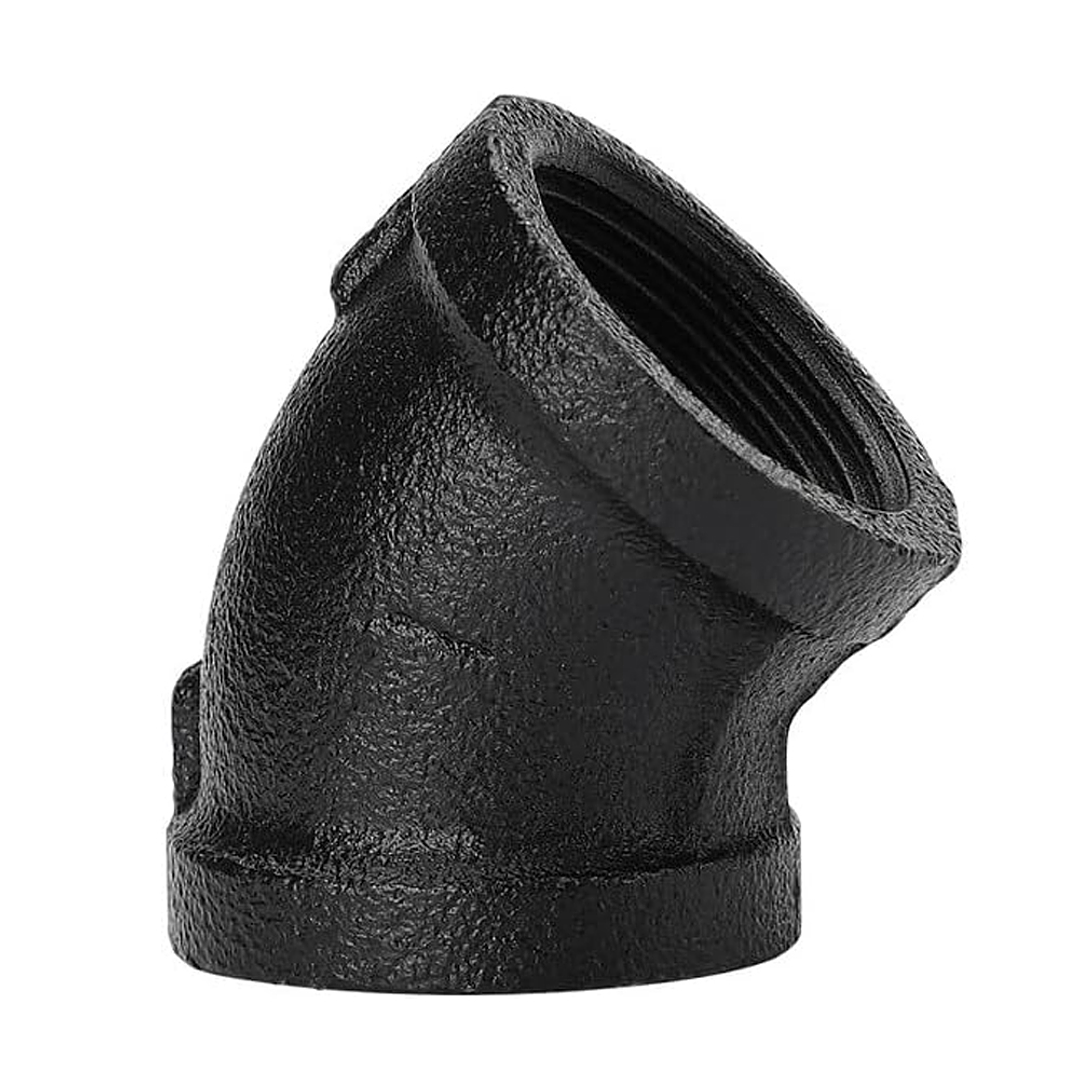 CODO 45° Negro H/NPT 1