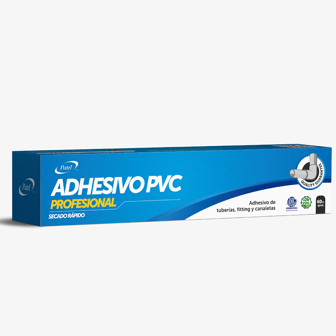Adhesivo PVC Patel Regular - 20cc - Caja 100 unid 1