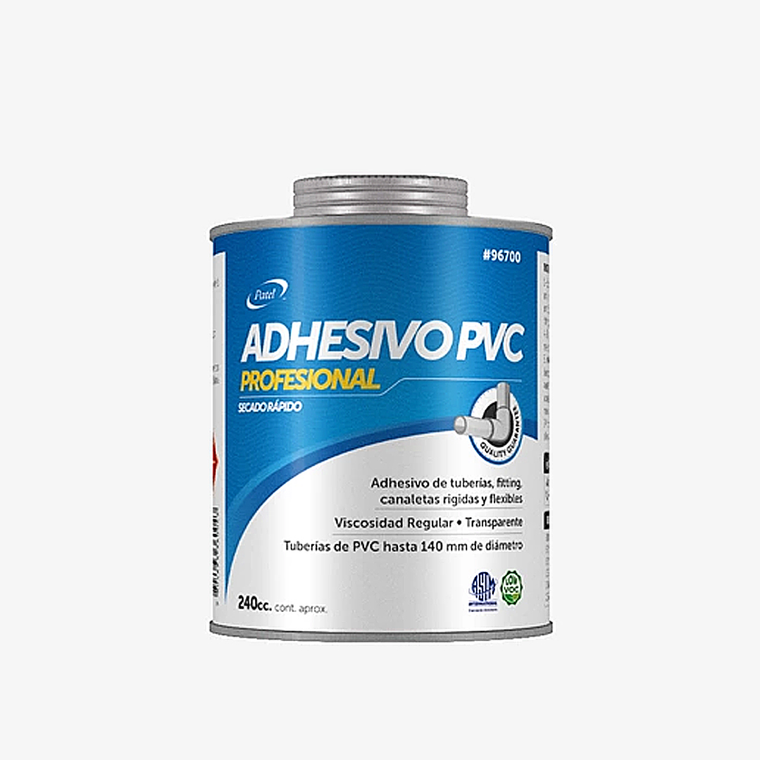 Adhesivo PVC Patel Regular - 240cc - Caja 24 unid 1