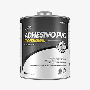 Adhesivo PVC Grandes Diámetros Patel - 946cc