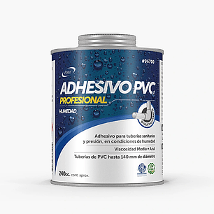Adhesivo PVC Humedad Patel 240cc - Caja 24 unid