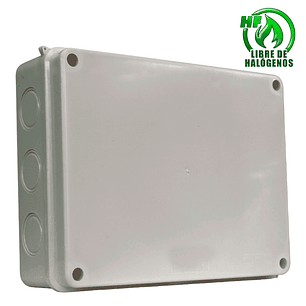 CAJA ESTANCA LIBRE DE HALÓGENOS 220X170X95 LISA