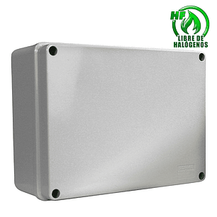 CAJA ESTANCA LIBRE DE HALÓGENOS 170X140X85 LISA