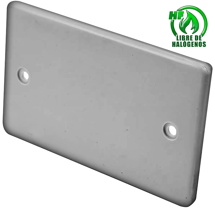 TAPA CIEGA GRANDE 107X67MM LIBRE DE HALÓGENOS 1