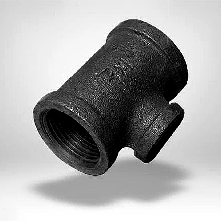 TEE Reducción Negra - 150Lbs - H/NPT 1