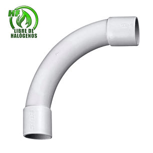 CURVA TUBERÍA RÍGIDA IP 40