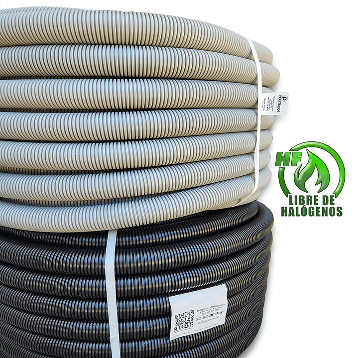 FIREFLEX TUBERÍA CORRUGADA LIBRE DE HALÓGENOS PARA USO ELÉCTRICO 1
