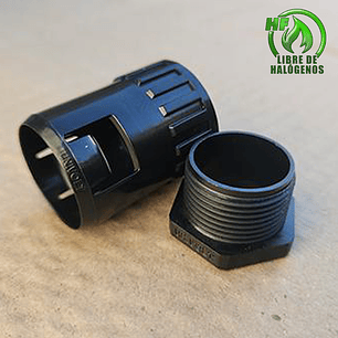 CONECTOR CAJA TUBERÍA CORRUGADA 