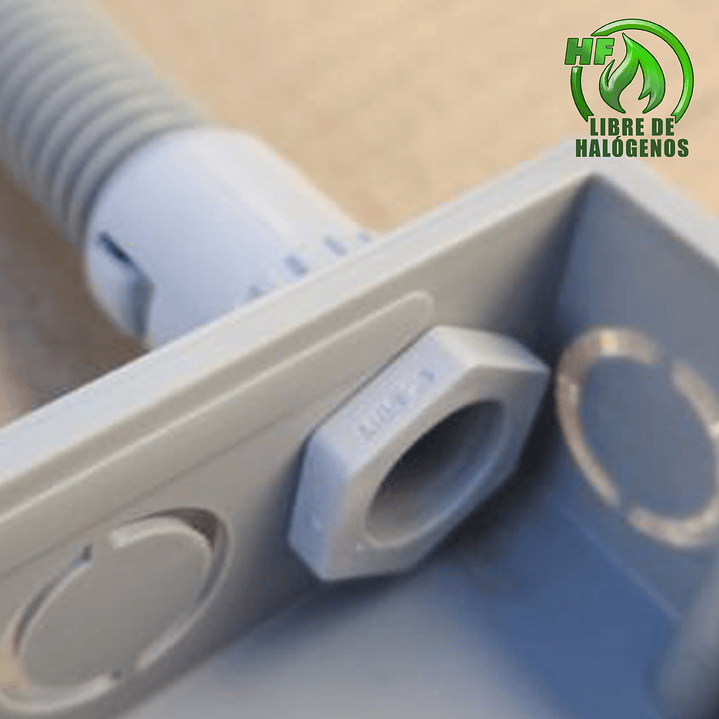 CONECTOR CAJA TUBERÍA CORRUGADA  2