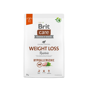 Brit Care Hypoallergenic Weigth Loss Rabbit - 3 kg
