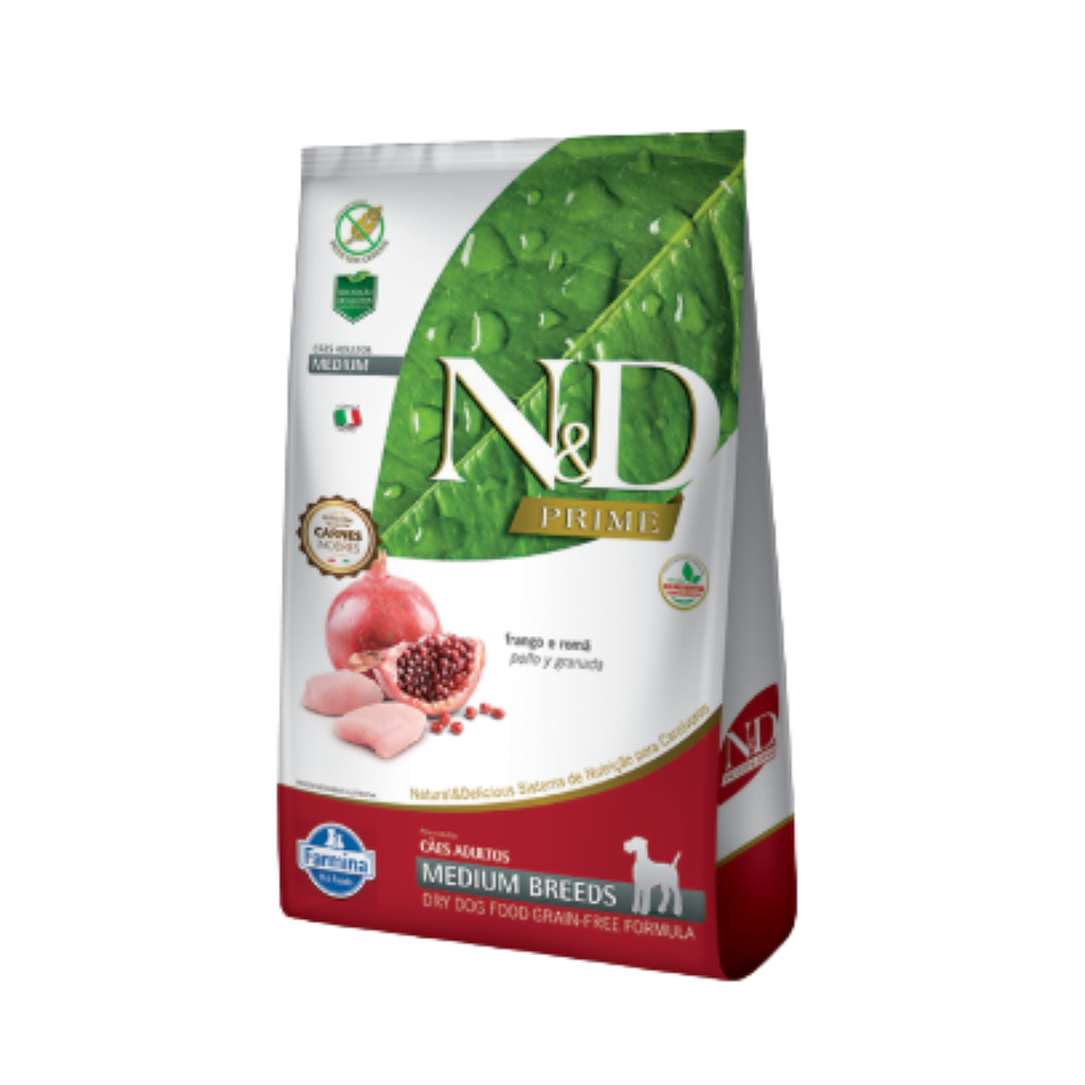 N&d Prime Medium adulto - Pollo & Granada 10,1 kg 1