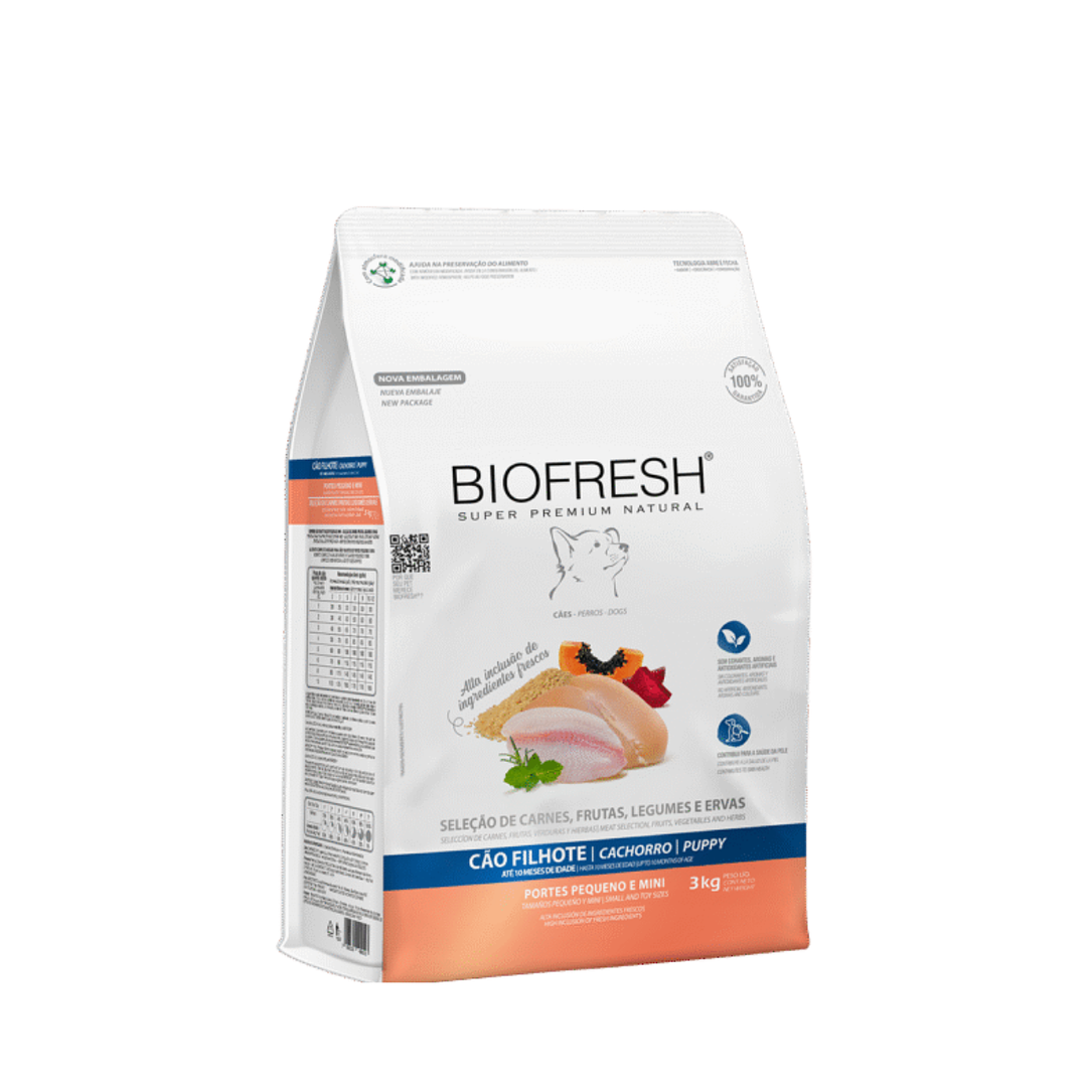 Biofresh cachorros raza pequeñas y mini 3 kg 1