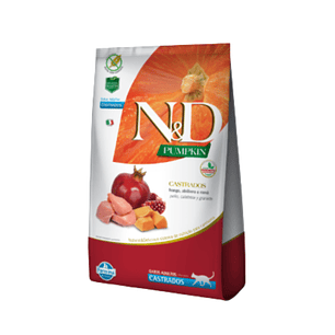 N&D Pumpkin Pollo, Calabaza y Granada 1,5 kg - Gatos Castrados