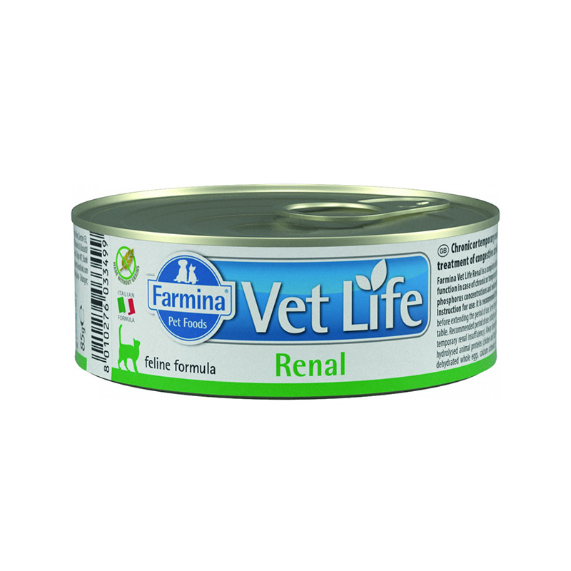 Vet Life Cat Lata Húmeda Renal 85 Gr
