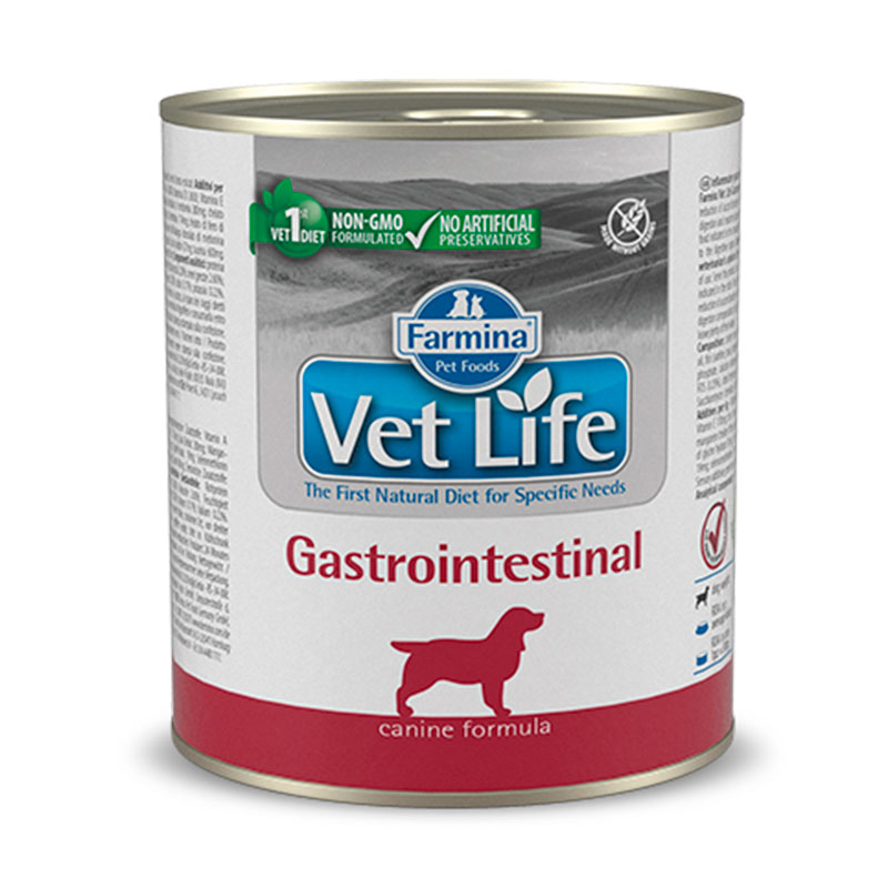Vet Life Lata Perro Gastrointestinal 300 Grs