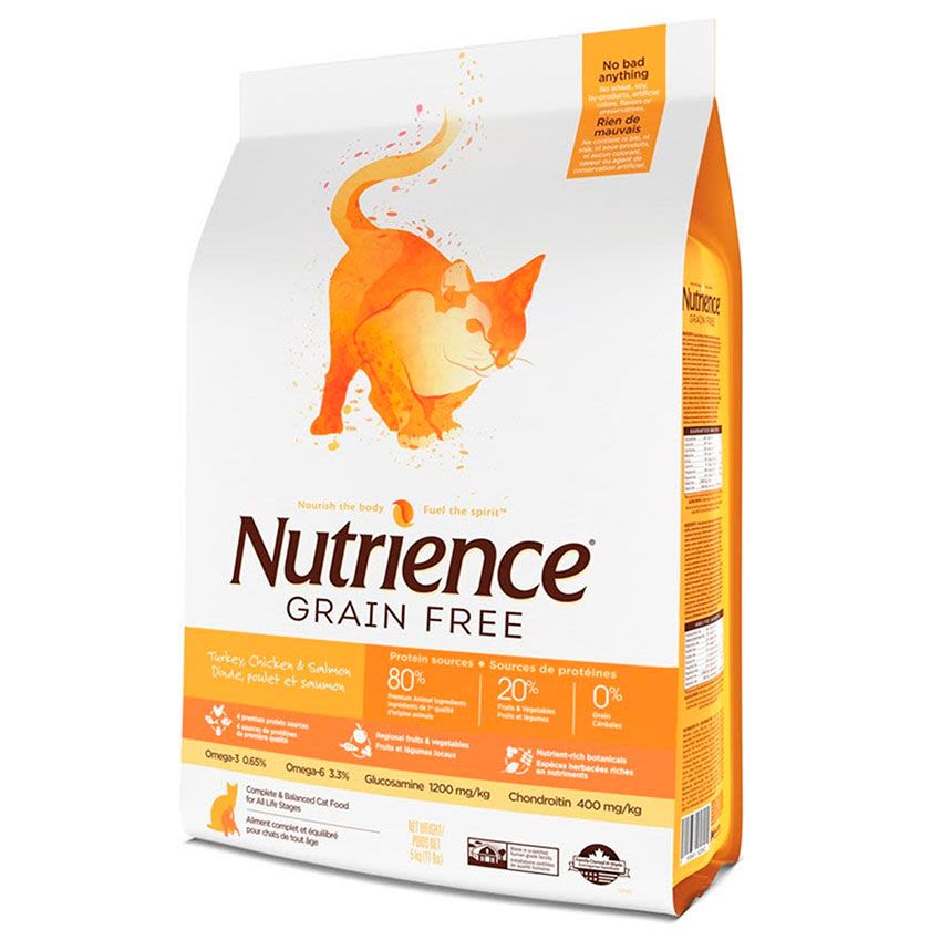 Nutrience Grain Free Cat Pavo/Pollo/Arenque 2.5KG