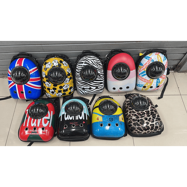 Mochila Cupula Diseños de Mascotas