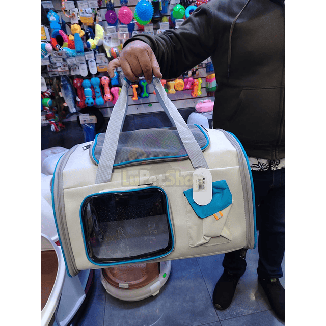 Mochila Transportador para mascotas. Apto para aerolíneas y bus