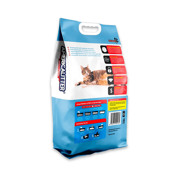 Arena Sanitaria America Litter Ultra Odor Seal 7kg y 15kg 2