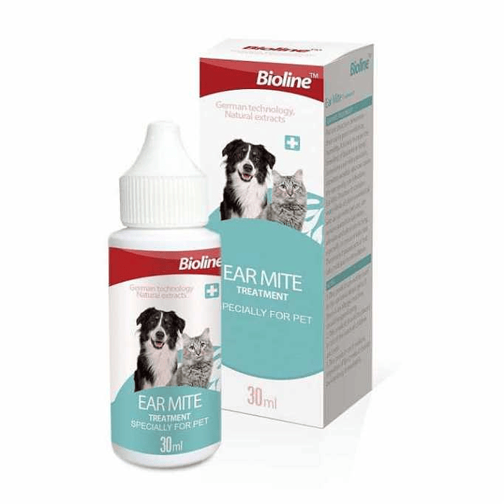 Aceite para ácaros del oído en perros y gatos 30 ml 1