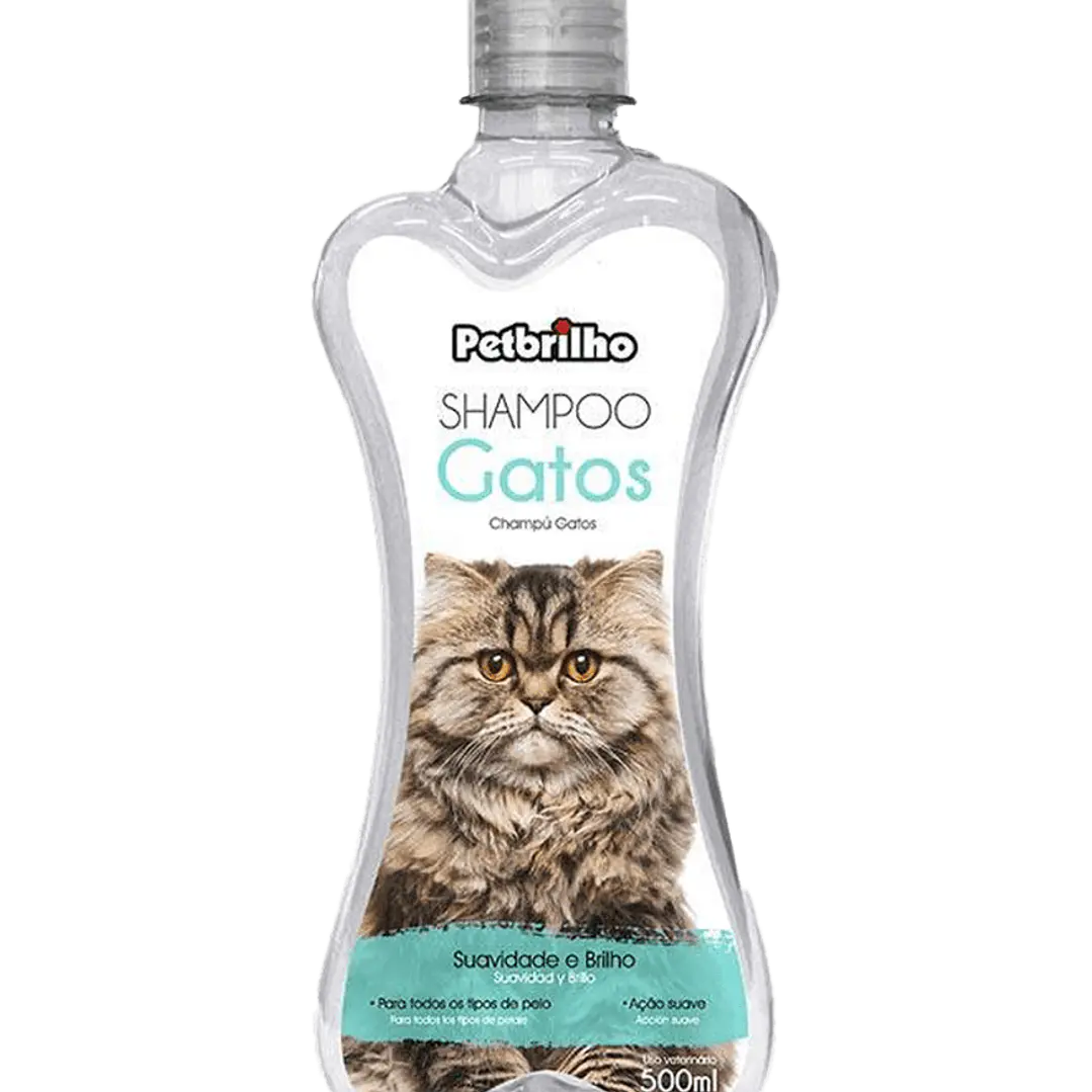 SHAMPOO PARA GATOS 500 ML PETBRILHO 1