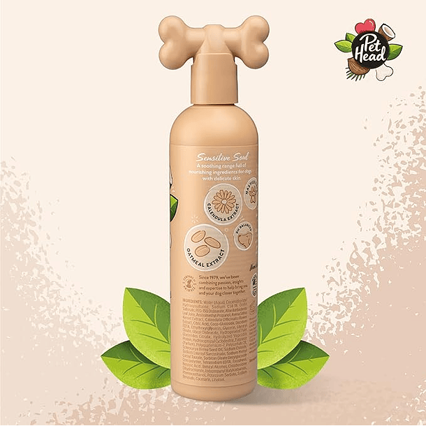 PET HEAD SENSITIVE SOUL SHAMPOO PIELES SENSIBLES 475 ML