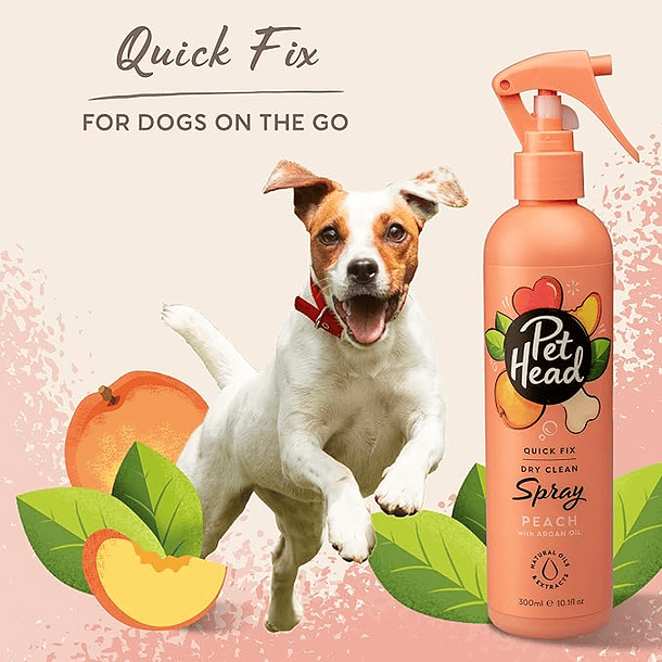 Pet Head Spray en Seco Quick Fix para Perros 300ml 5