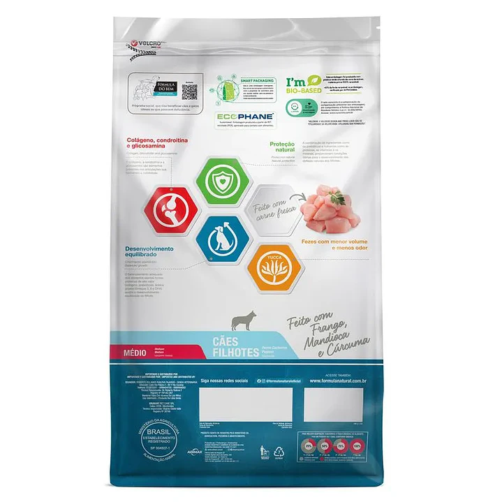 Fórmula Natural Fresh Meat Perros Cachorros Porte Mediano  2