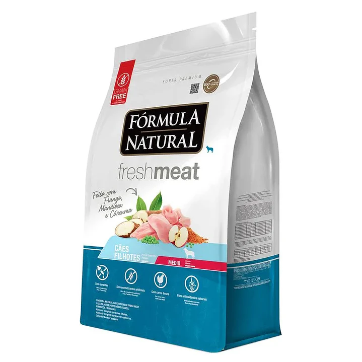 Fórmula Natural Fresh Meat Perros Cachorros Porte Mediano  4