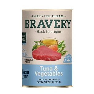 Lata Bravery Perro Tuna & Vegetables 290 Gr