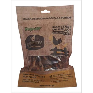 Top-K9 Wild Bites Patitas de Pollo - 60 g