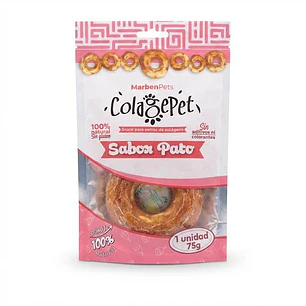 Snack Donut Colagepet Pato 75g