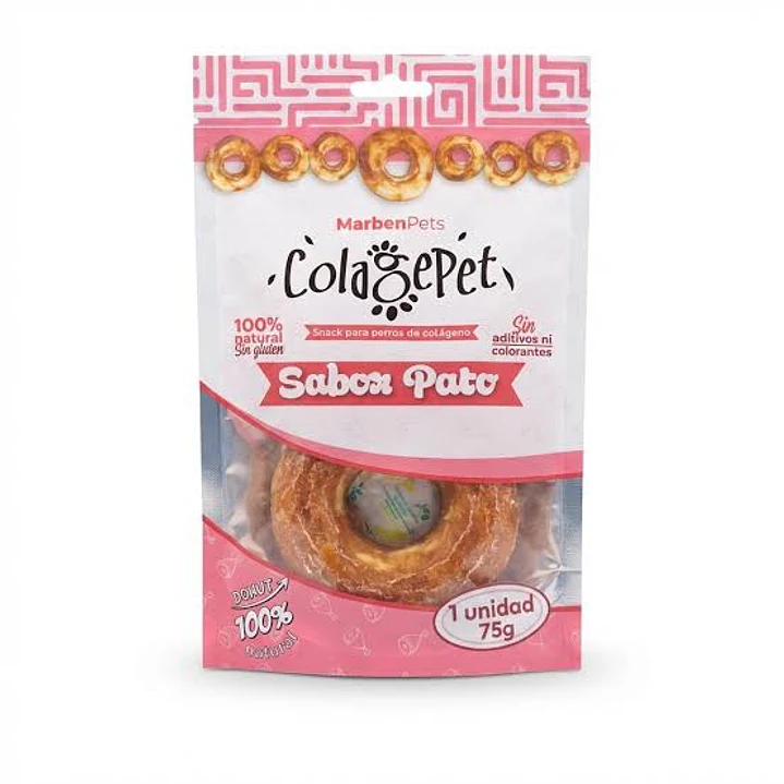 Snack Donut Colagepet Pato 75g 1