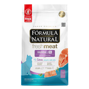 Formula Natural Gato Salmon Control Pelo 1kg